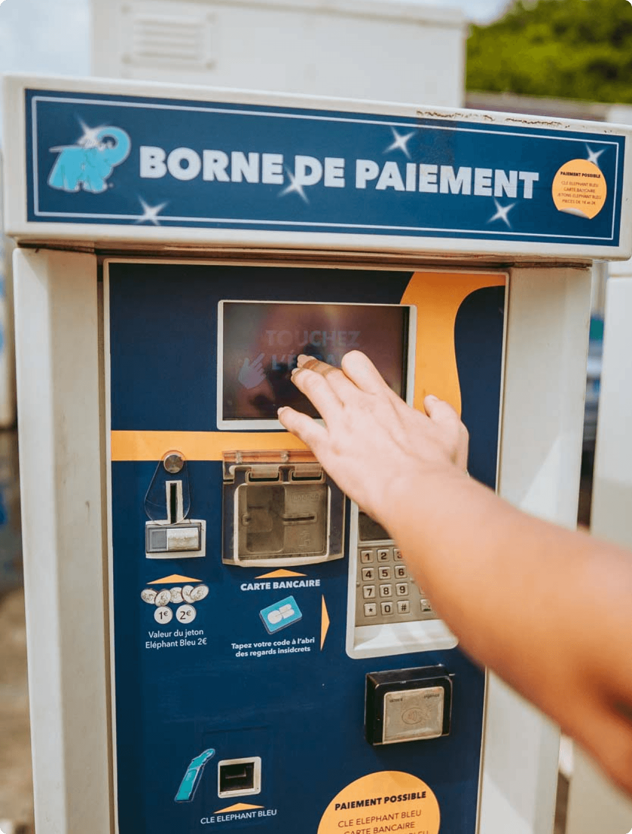 Borne de paiement My Car Wash